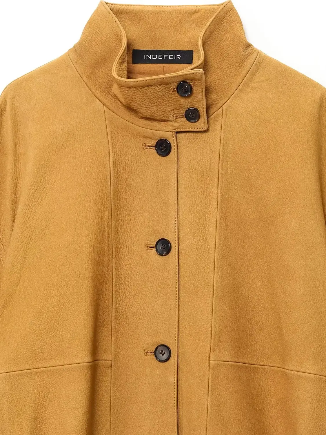 Chaqueta holgada de cuero para motocicleta para mujer, abrigo de piloto con un solo botón y cuello levantado, informal, de fibra de poliéster, largo, Sve ort...