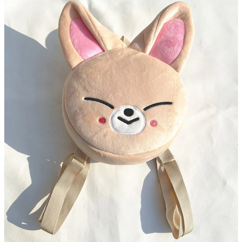SKZOO Kpop Stay Backpack Plush Bag Kpop Backpack Wolf Rabbit