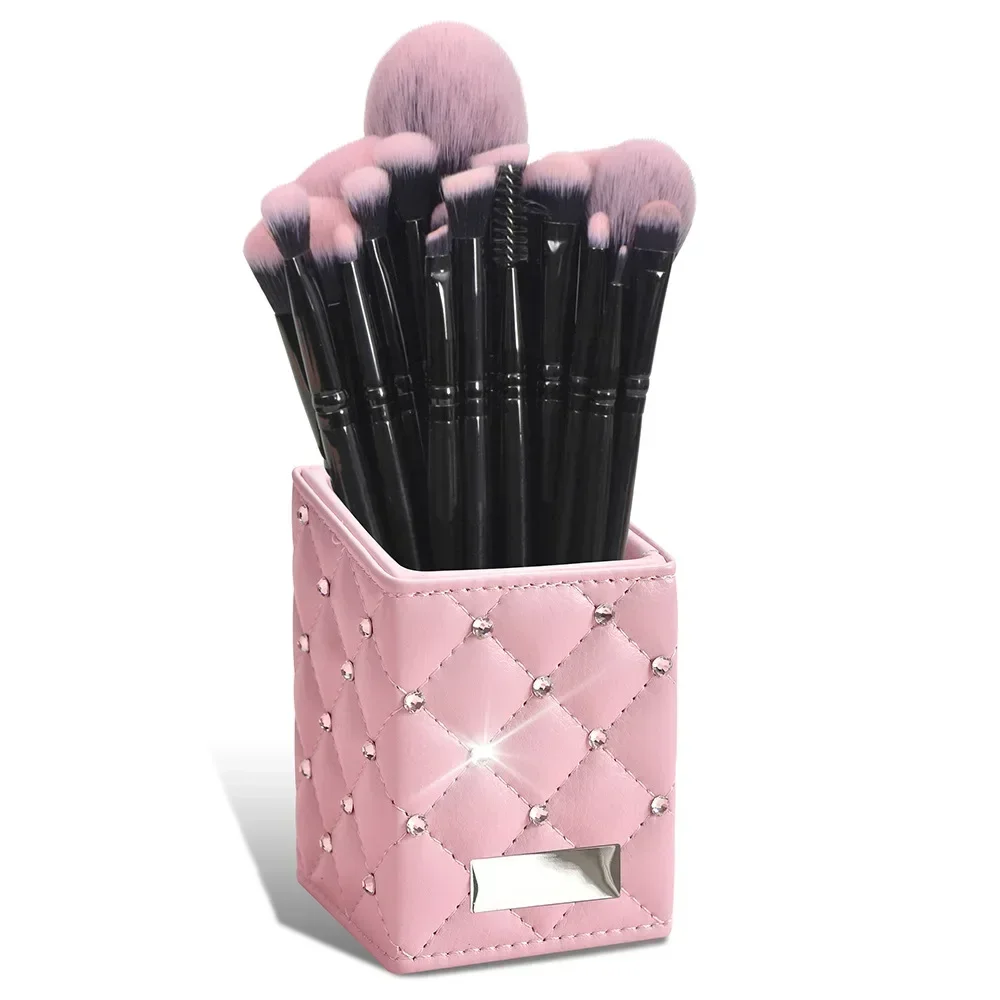 

New 18 Pcs/set Diamond Makeup Brushes Set Powder Foundation Blush Contour Eyeshadow Brow Lashes Cosmetic Brushes Beauty Tools