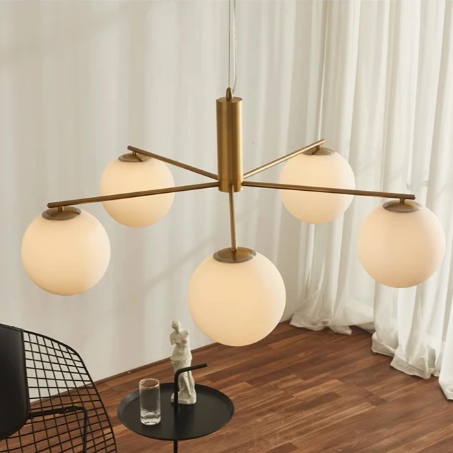 

MZISOSOD for Nordic Modern Pendant Light for Living Room Bedroom Bauhaus Exhibition Hall Creative Ceiling Lamp home decor E27