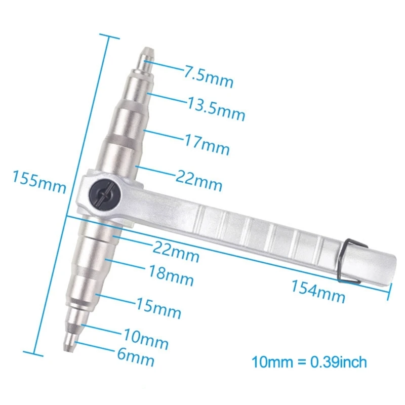Dropship manuale dello strumento pressatura manuale della refrigerazione idraulica espansore del tubo del tubo rame