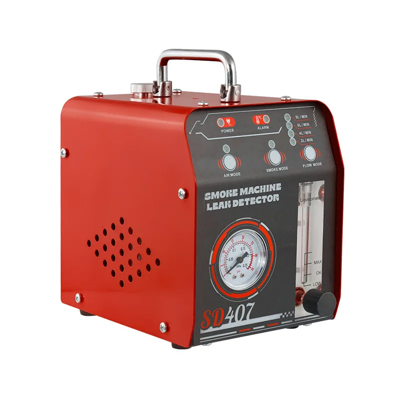 SD407 Automobile Repair Smoke Leak Detector Intake and Exhaust Pipe Detector Smoke Machine Leak Detection Concentration Meters