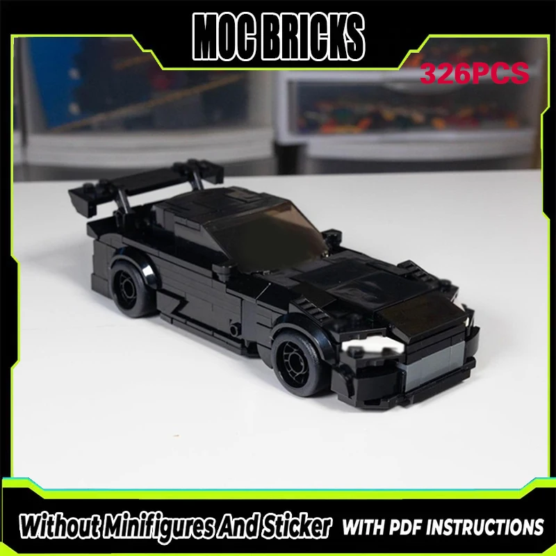 

Конструктор City Car Model MOC: Гоночный автомобиль GR GT3 (черный), модульная технология, подарки, праздничный набор для сборки, детские игрушки