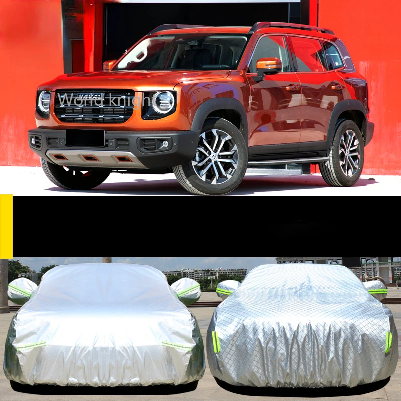 

Accessories For Haval Dargo 2022 Exterior Car Cover Outdoor Protection Full Snow Sunshade Winter UV Waterproof Dustproof Cotton