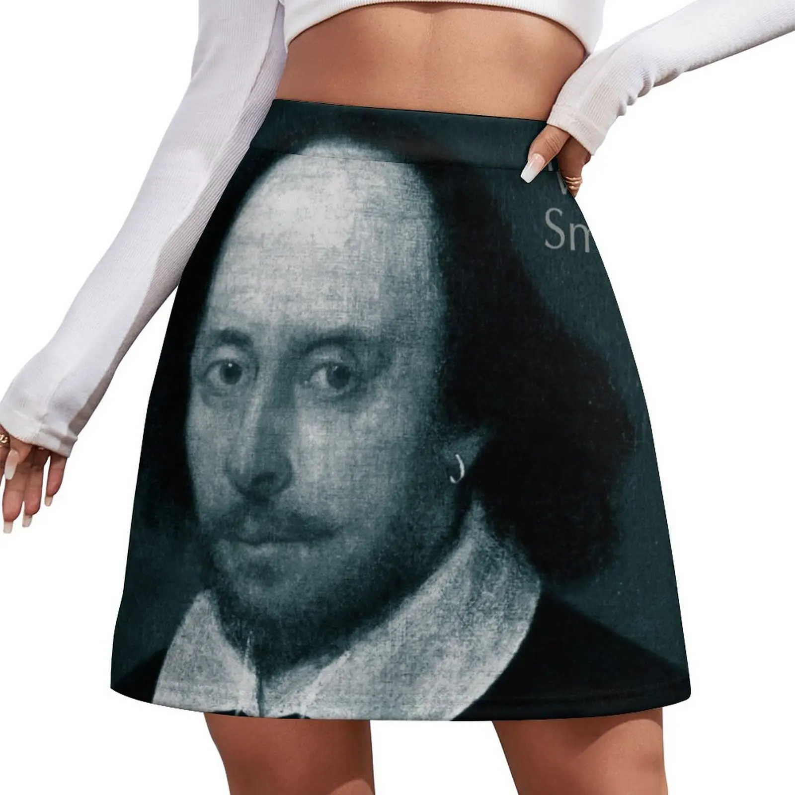 

Комплект с мини-юбкой Word Smiths - элегантная женская мини-юбка для торжественных мероприятий