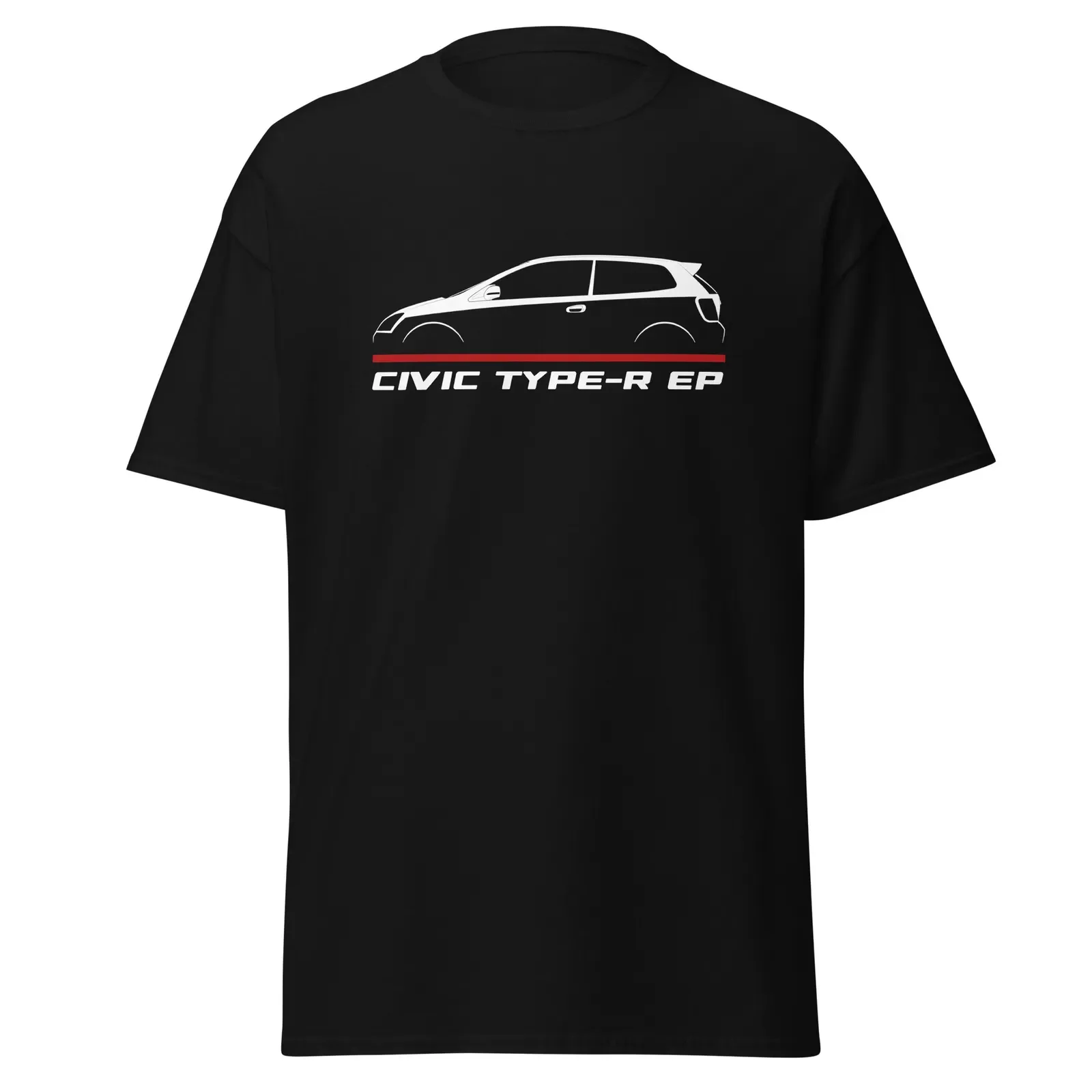 2024 Men T Shirt Casual Hondas Civic Type-R EP 2001-2005 Enthusiast T-shirt Graphic Summer Short Sleeves 100% Cotton S-3XL Tee