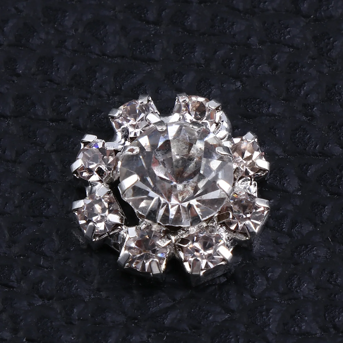 

20Pcs Faux Diamonds Flatback Craft Rhinestones Round for Jewelry Making Scrapbooking Wedding Bridal Shower Party Decorations