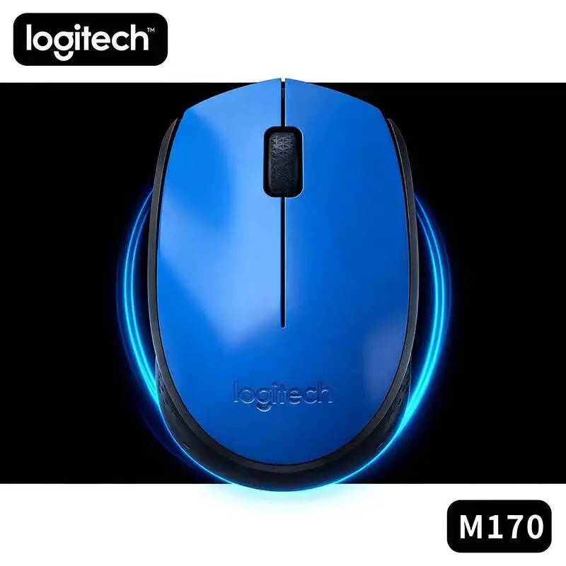 

Logitech M170 Wireless Mouse 2.4GHz USB Mini Receiver 12-Month Battery Smooth Tracking for Laptop Desktop Home Office School