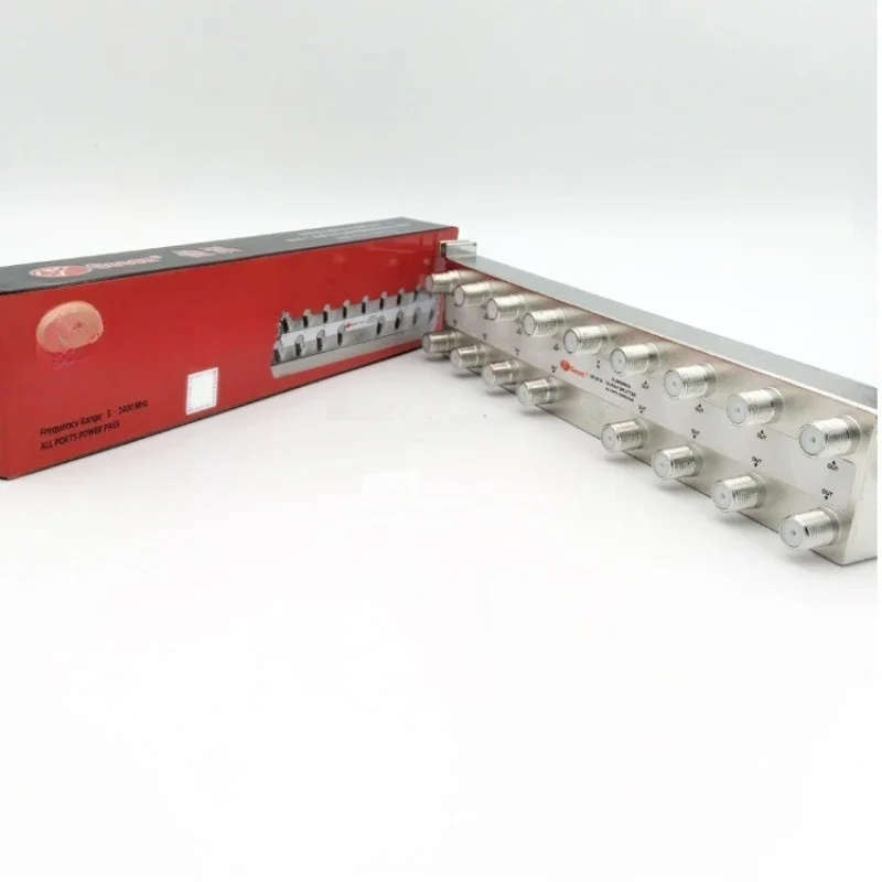 E dish cable splitter Jiaxun 16 channel power splitter