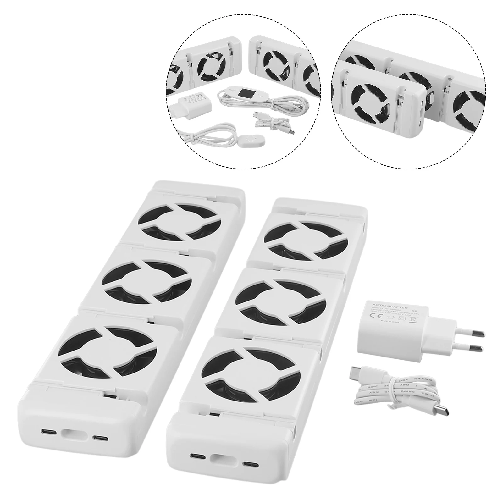 3.0 Duo-Set Radiator Fan Smart Radiator Booster Extension Set Ventilator Fan Eco-Fan Quiet Home Warm Heat Distribution