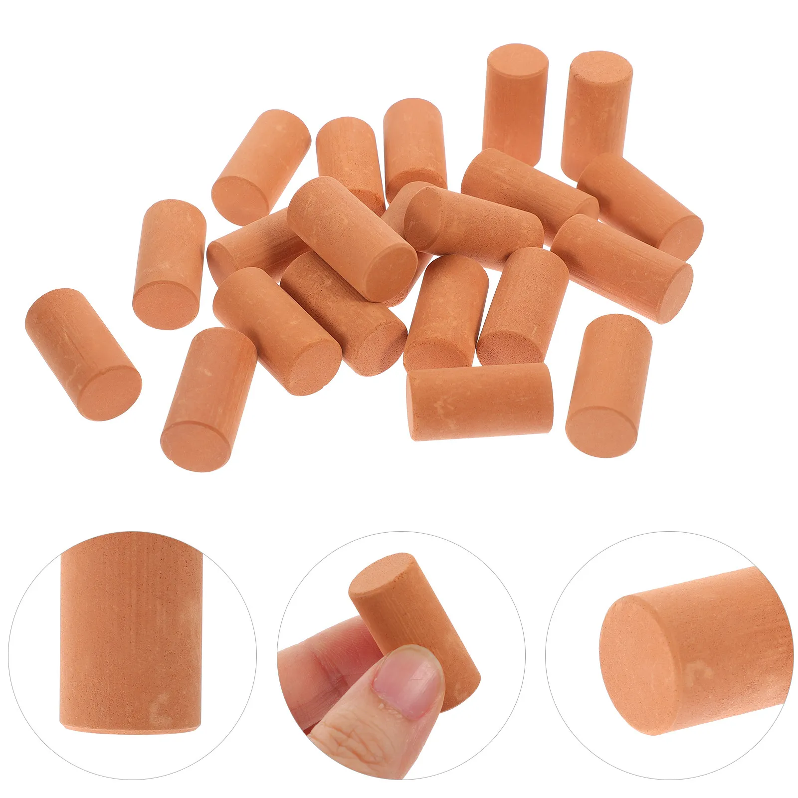 

50Pcs Simulation Brick Miniature Bricks Ornaments DIY Sand Table Architecture Micro Landscape Decorative Tiny Bricks Accessories