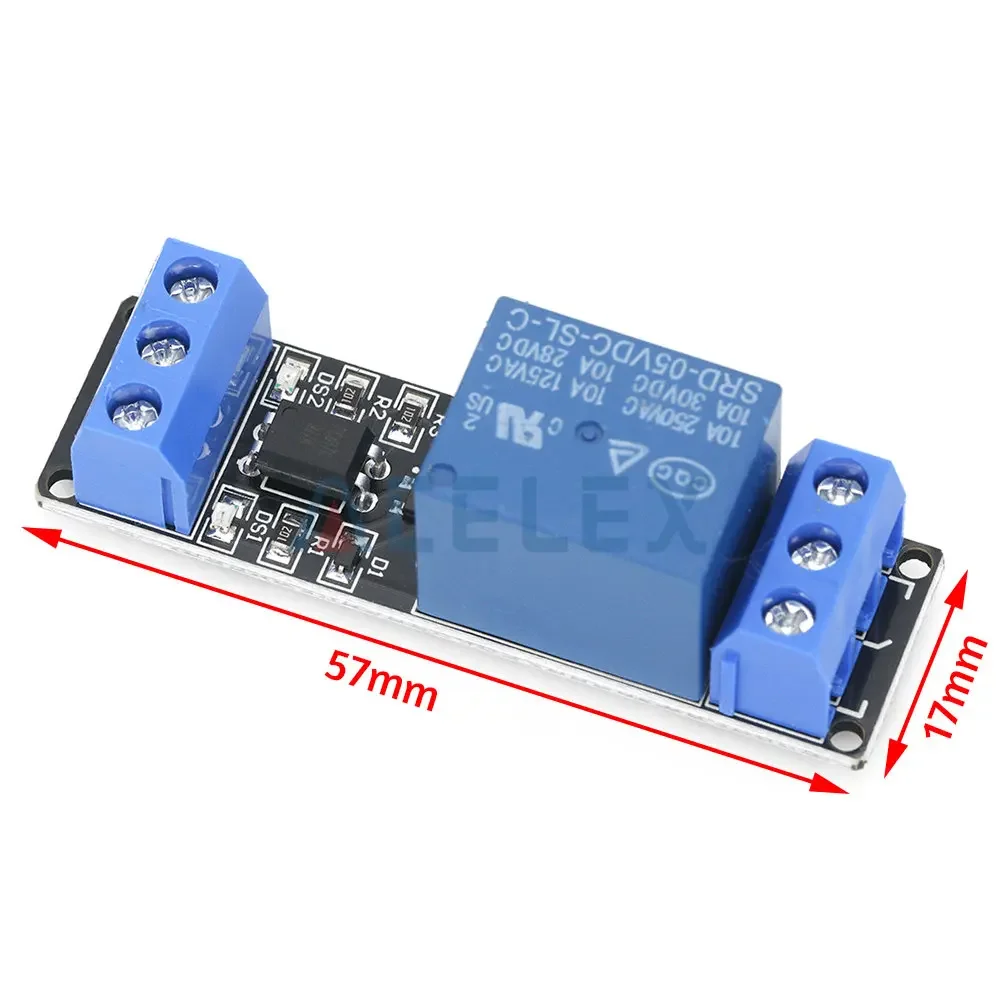 5V 12V  24V Low-level Trigger 1 Channel Relay Module Optocoupler Isolation PLC Control Drive Board Dropshipping