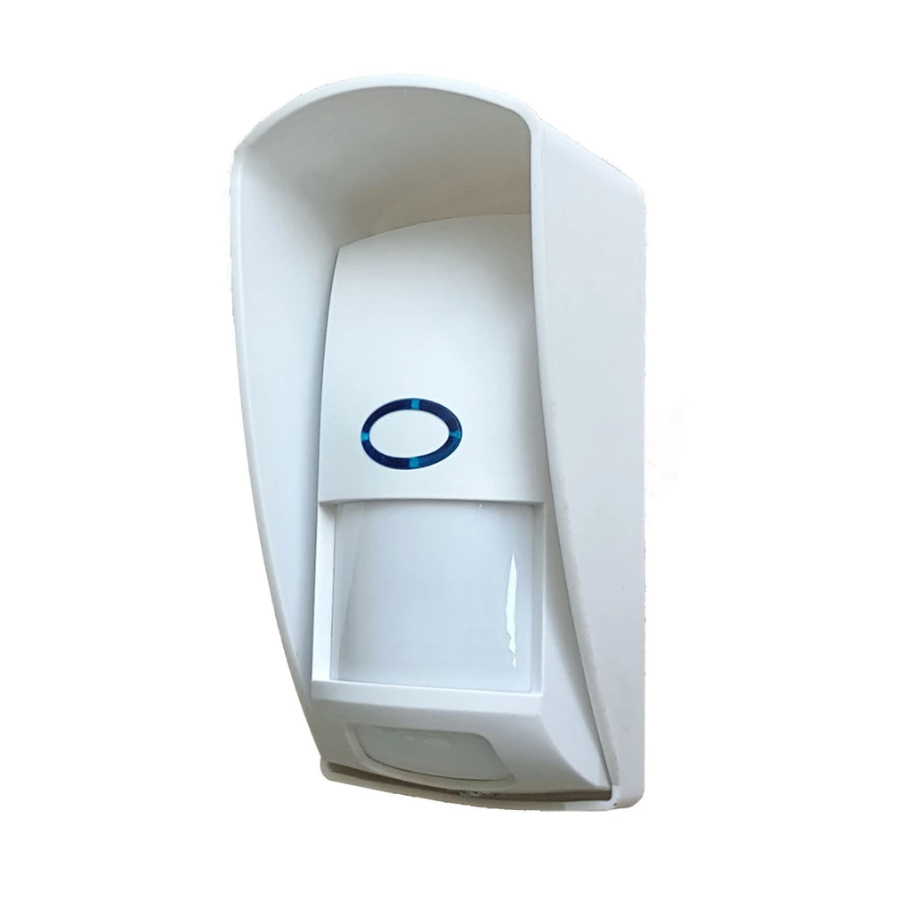 

Animal Immune Infrared Detector Outdoor Waterproof Wireless PIR Sensor 110° Wide Angle Alarm Battery Operated Wall