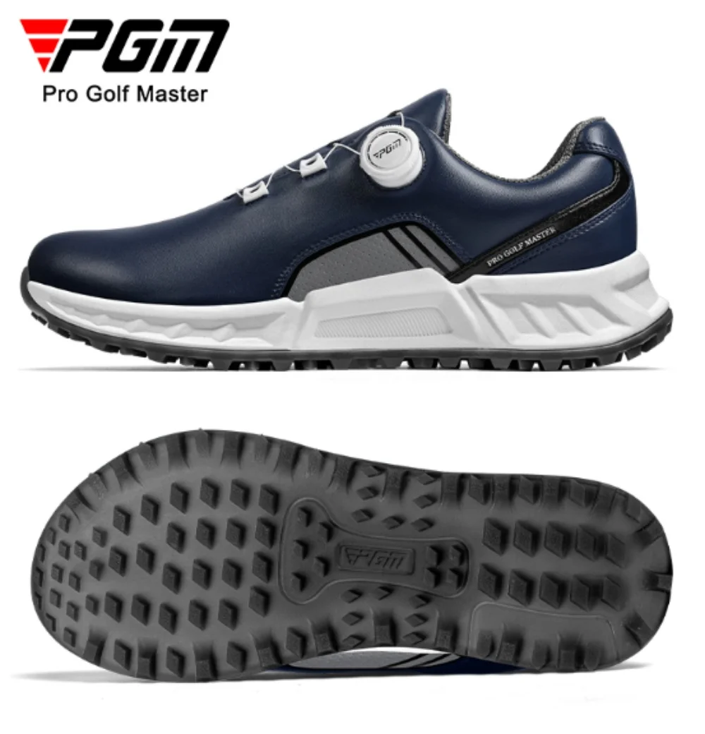 pgm-new-golf-shoes-men's-cushioned-rebound-sports-shoes-autumn-men's-shoes-knob-shoelaces-waterproof-shoes-xz447