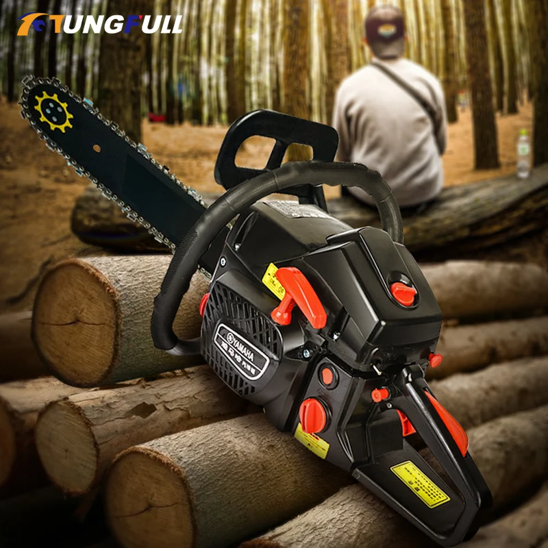 5000W Gasoline Chainsaw  2-Stroke Chainsaw Machine 20inch High-power Logging Chainsaw Arboriculture Cutting Machine 68CC