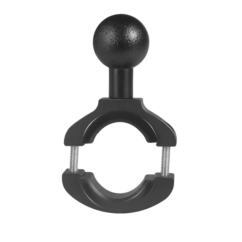 17MM Tough Clamp Mount with Rubber Ball Head for Motorbike Bicycle