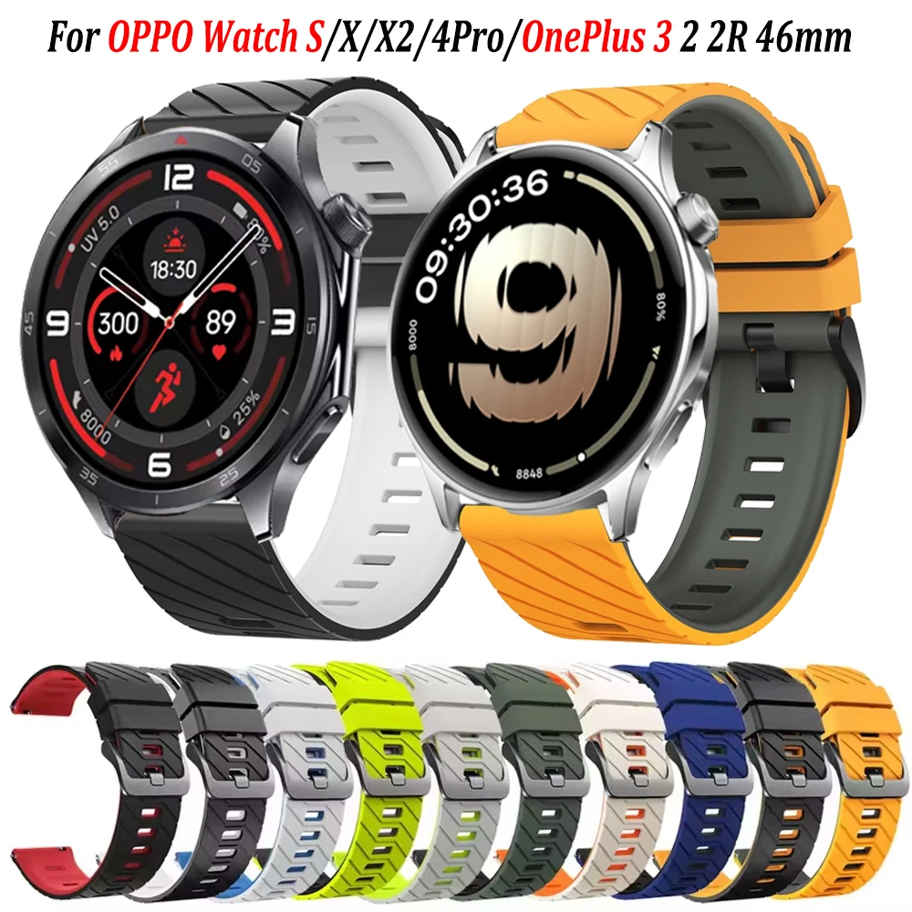 22Mm Silicone Strap…