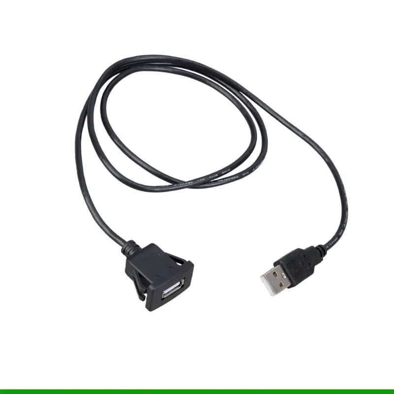 U55C USB2.0 تمديد كابل مربع كليب قفل آلية 1 متر سلك شحن مزامنة البيانات #3