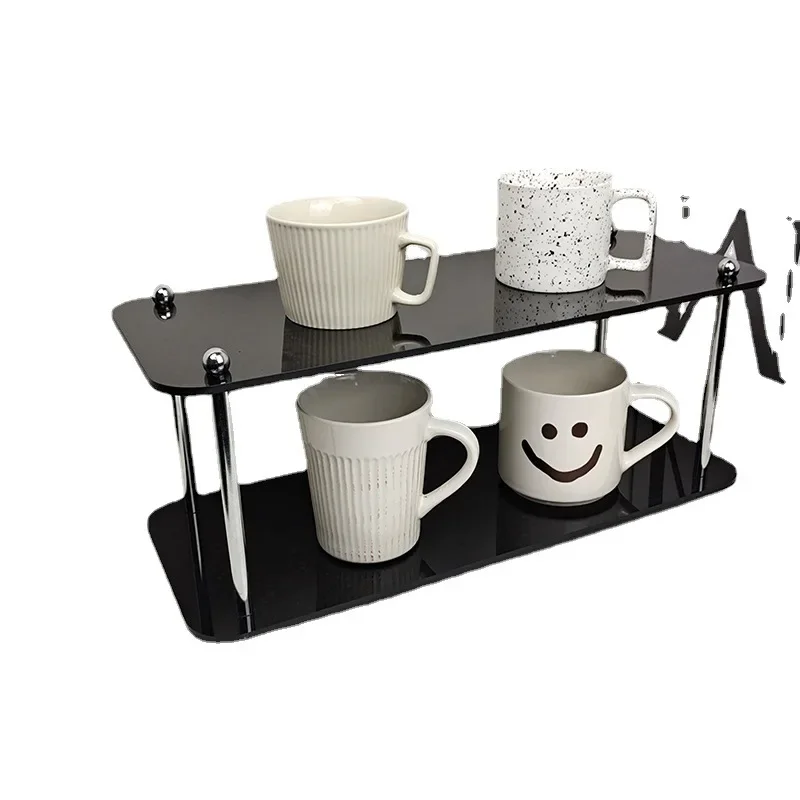 

Aesthetic Storage rack, double-layer, multi-layer cosmetics, kitchen, bathroom, storage rack, simple storage rack