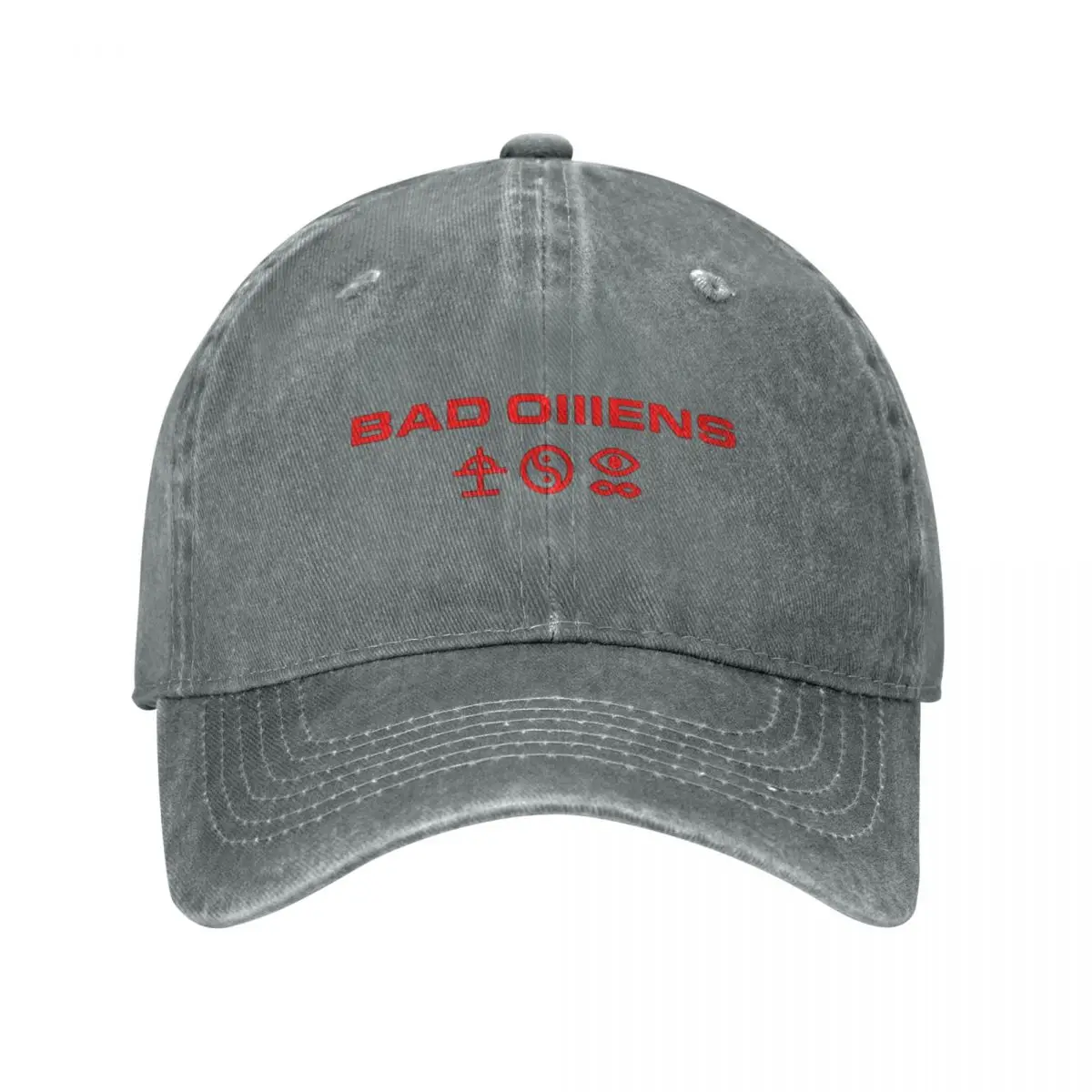 Bad Omens Is An American Metalcore Baseball Caps Washed Denim Hats Outdoor Adjustable Casquette Sports Baseball Cowboy Hat