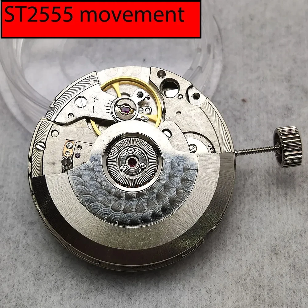 Möwe st2555 Uhrwerk automatisches mechanisches Uhrwerk 2555 Uhrwerk zweieinhalb neun Sekunden Uhr Zubehör Teile Uhr