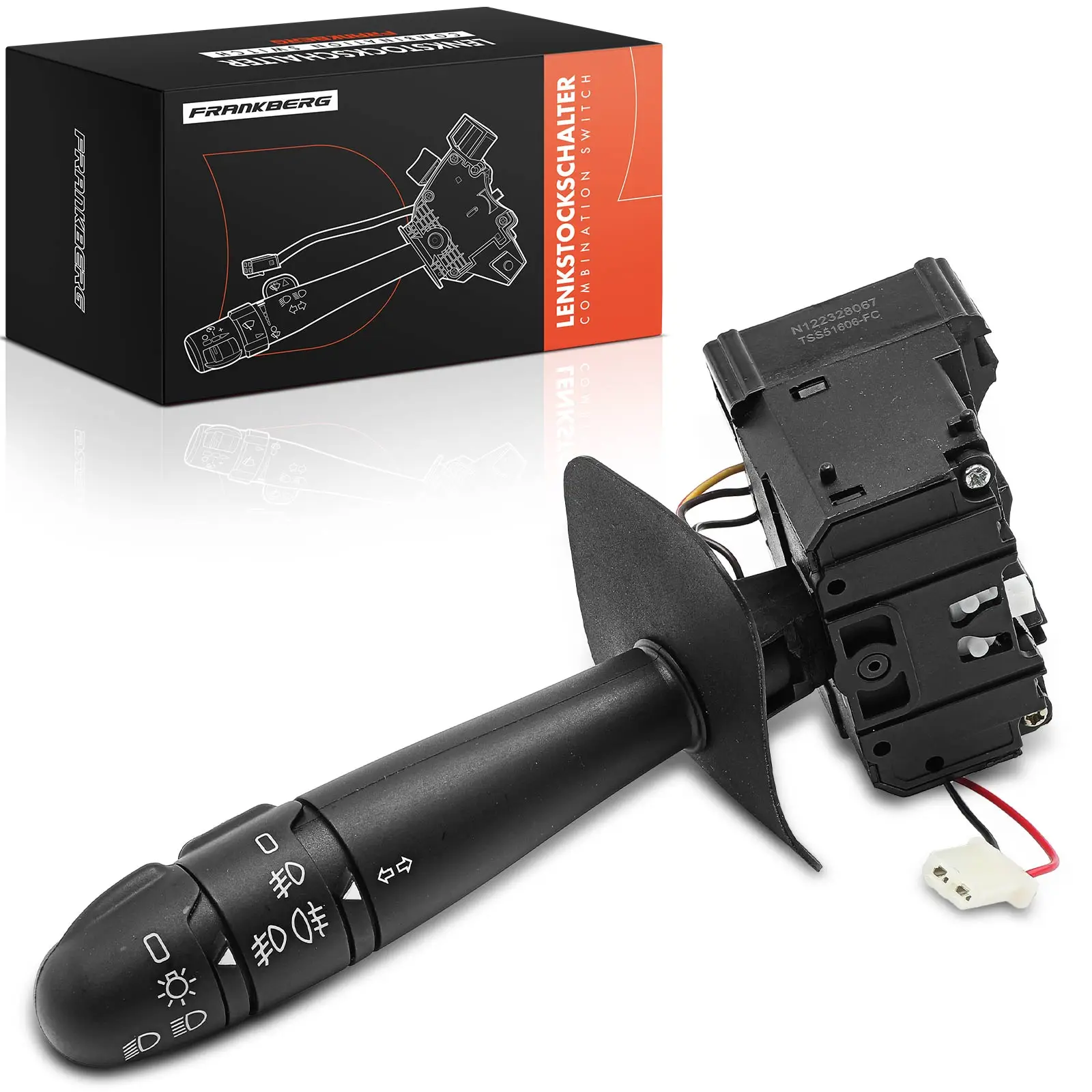 Frankberg 1x Combinatieschakelaar Stuur Ron Schakelaar Voor Dacia Duster Logan Sandero Renault Thalia 6001551365 251606