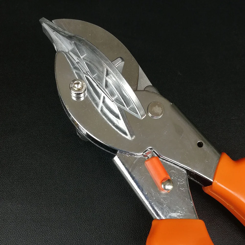 

Multi Purpose Right Angle Shear 45° 90° U Shape Non-Adjustable Wood Trunking Scissors For Moulding Trim Plastic Tubing