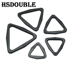 20mm 25mm 30mm 38mm 45mm Webbing Plastic Triangle buckle Slider Adjust Buckle for Backpack Straps Triangle belt buckle