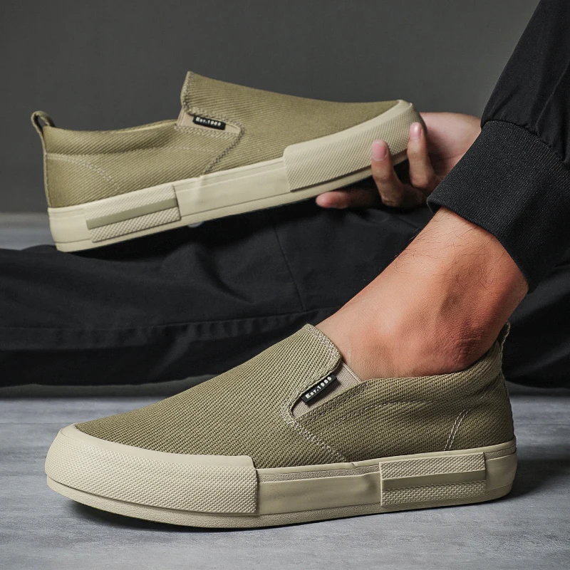 Ben Sherman canvas loafers Ben Sherman Mens Percy Slip On Sneakers - Walmart.com main image 4