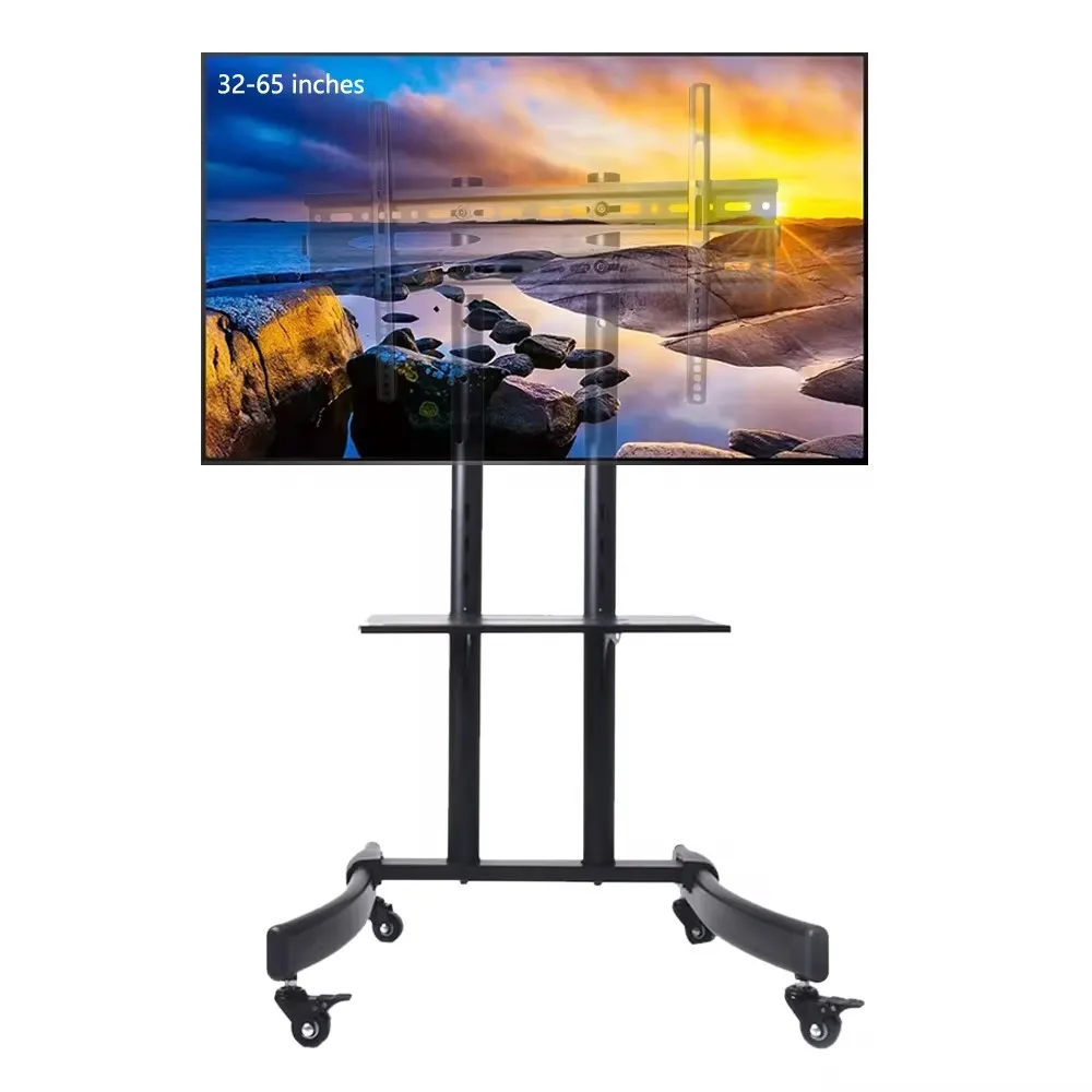 Universal TV Rack/Mobile Cart Stand/Video Conference Stand/Floor Mobile Mobile Cart/Wall Mount Brackets