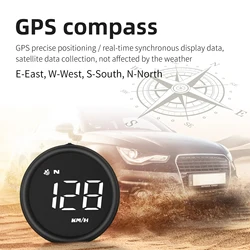 HUD G1 Gps Speedometer Gauge Digital LCD On-board Computer B1 OBD2 Heads up Display Compass Inclinometro Projector For All Ca