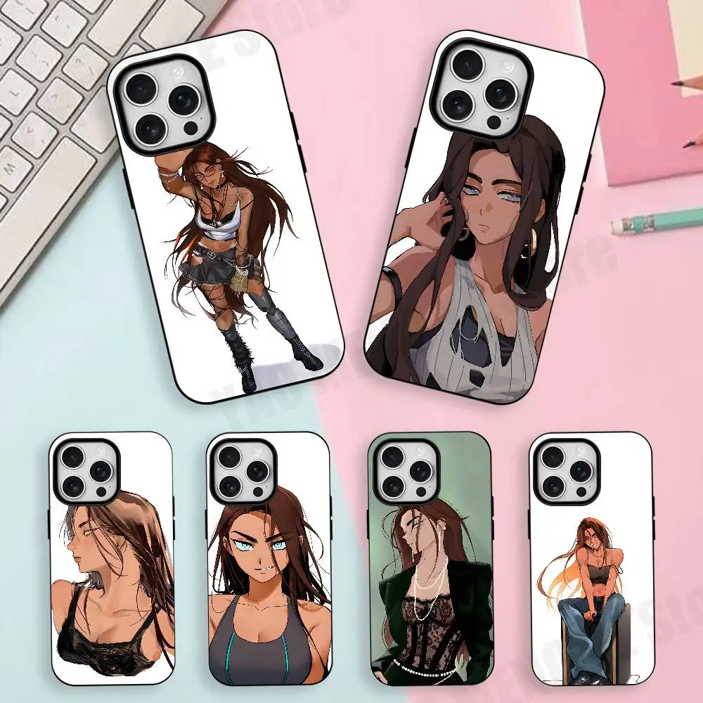 

Alien Stage H-Hyunass Frosted Soft For Phone Case For Iphone 11,12,13,14,15,16,17 Pro Max Wireless Charge Magnetic Bumper Cover