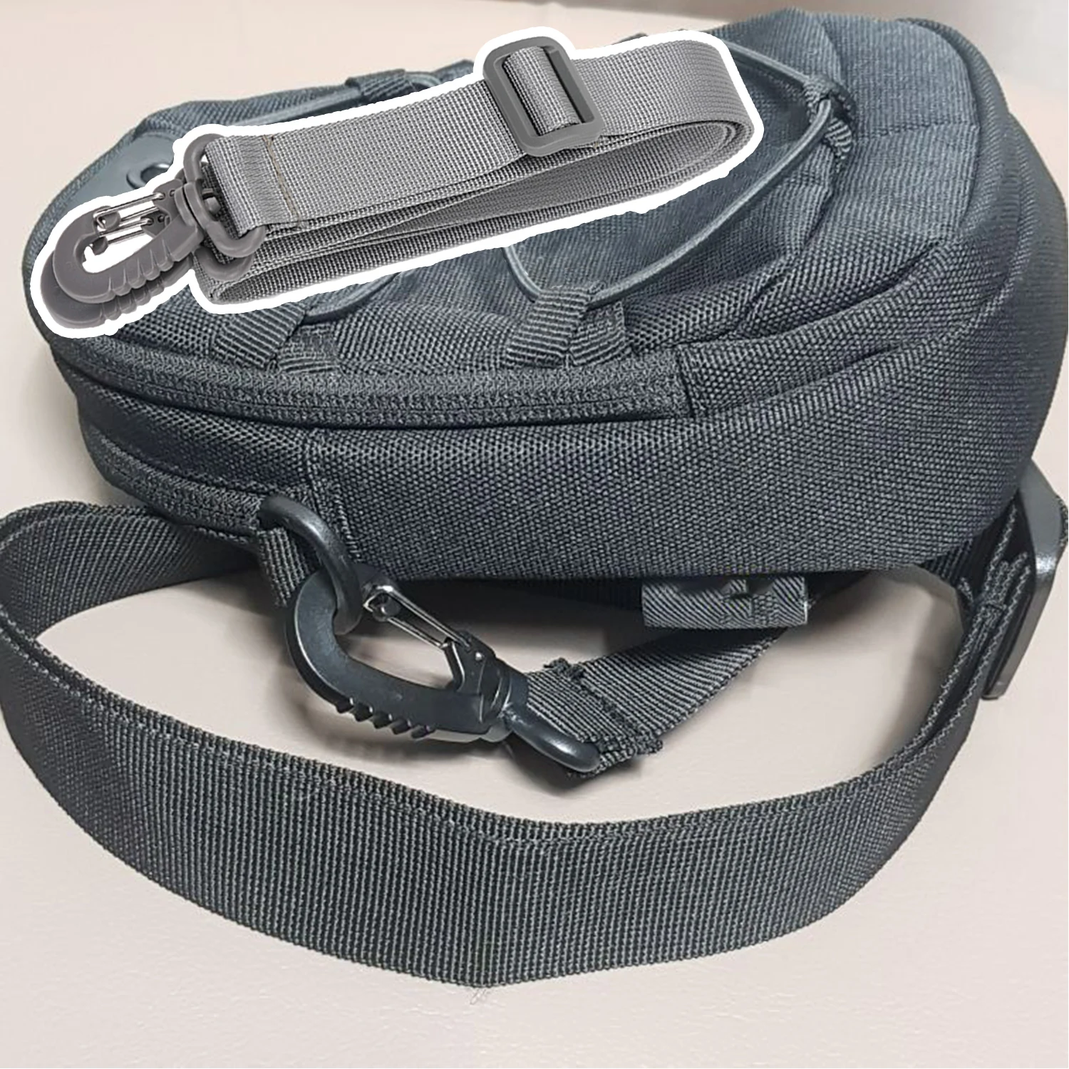 75-135CM Adjustable Nylon Replacement Bag Handle Strap 2.5cm Wide Solid Color Shoulder Bag Belt For Water Bottle Hung Bag