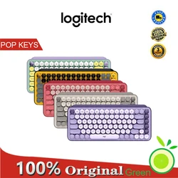 로지텍 POP KEYS 무선 휴대용 기계식 키보드, 블루투스 TTC 78 키 키보드, 아이패드 사무실 게임용 노트북용