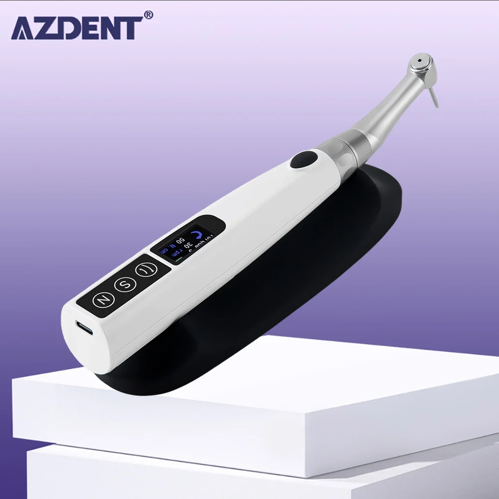 

Dental Electric Wireless Torque Driver AZDENT Implant Torque Wrench With 16 pcs Drivers Dentistry Supplies Instruments