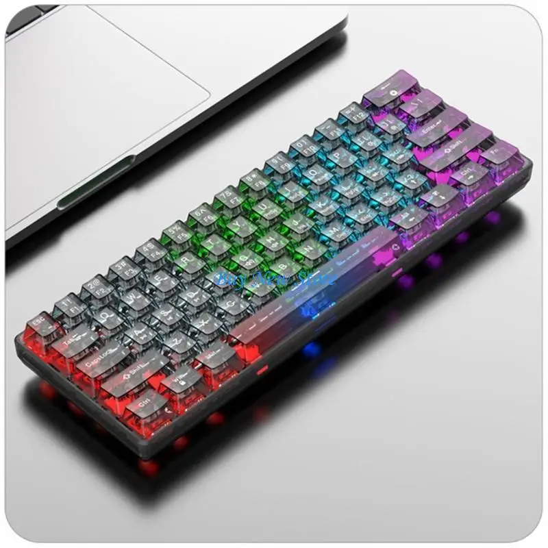 

20CE 61 Keys Backlit Ergonomic USB keypad For Laptop PC Games Keyboard