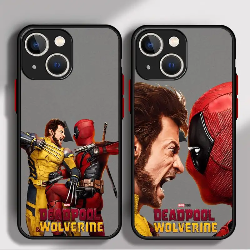 phone cases for Apple iPhone 11 16 case 8 14 12 Pro 15 7 8Plus 13 Mini XS X XR Luxury fundas Cover Marvel New Mutant Deadpool