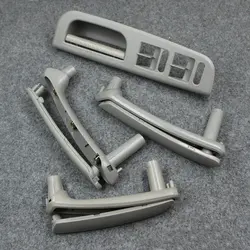 For Passat B5 2000-2005 Door inner handle Handle cover Door inner armrest grey