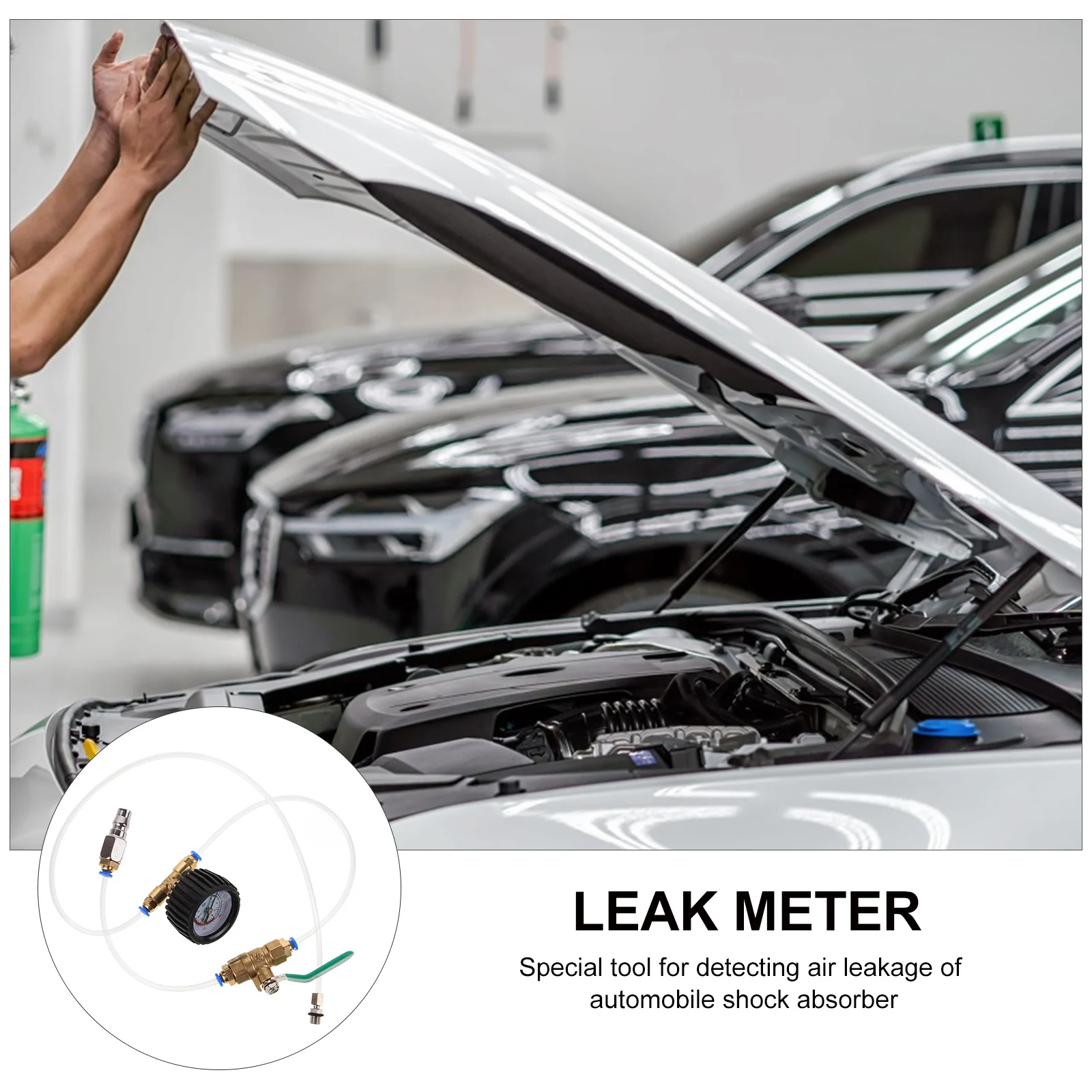 

Air Damper Leak Detection Tool Vibration Absorber Tester Car Repair Tools Shock Absorber Gauge Automotive Accessories Efficient