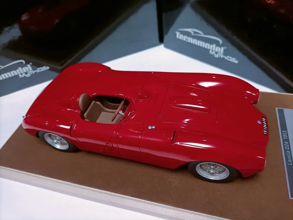 Tecnomodel 1:18 D24 Press Version 1953 Simulation Limited Edition Resin Metal Static Car Model Gift