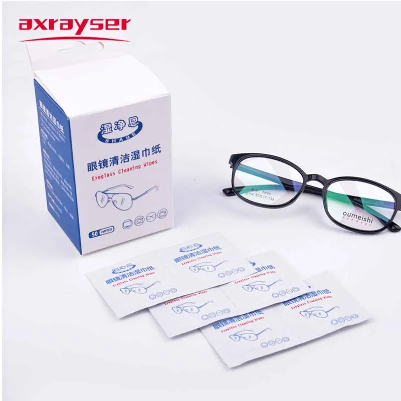 50pcs PVA Wipes Laser Lenses Wet Cleaning Applications Nonwoven Fabric for CO2 1064nm Protective Window Dust Fiber Machine Tools