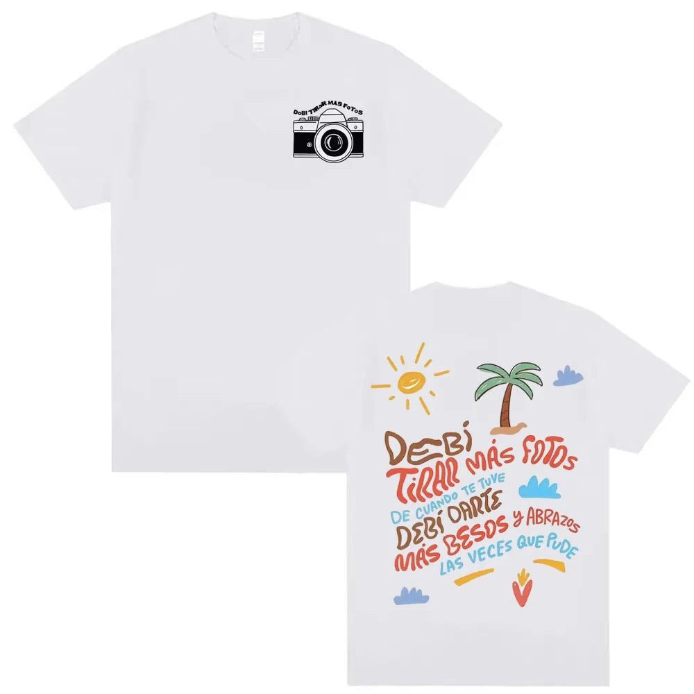 Camiseta 2026 Bad Rabbit Debbie Tiral Mas photo DTMF photo album - Camiseta informal de manga corta estilo Harajuku para mujer