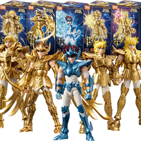 (In Stock)BLOKEES Original Gold Saint Seiya Sagittarius Aiolos Pegasus Tenma CHAMPION CLASS Assembled Action Figure Anime Toys