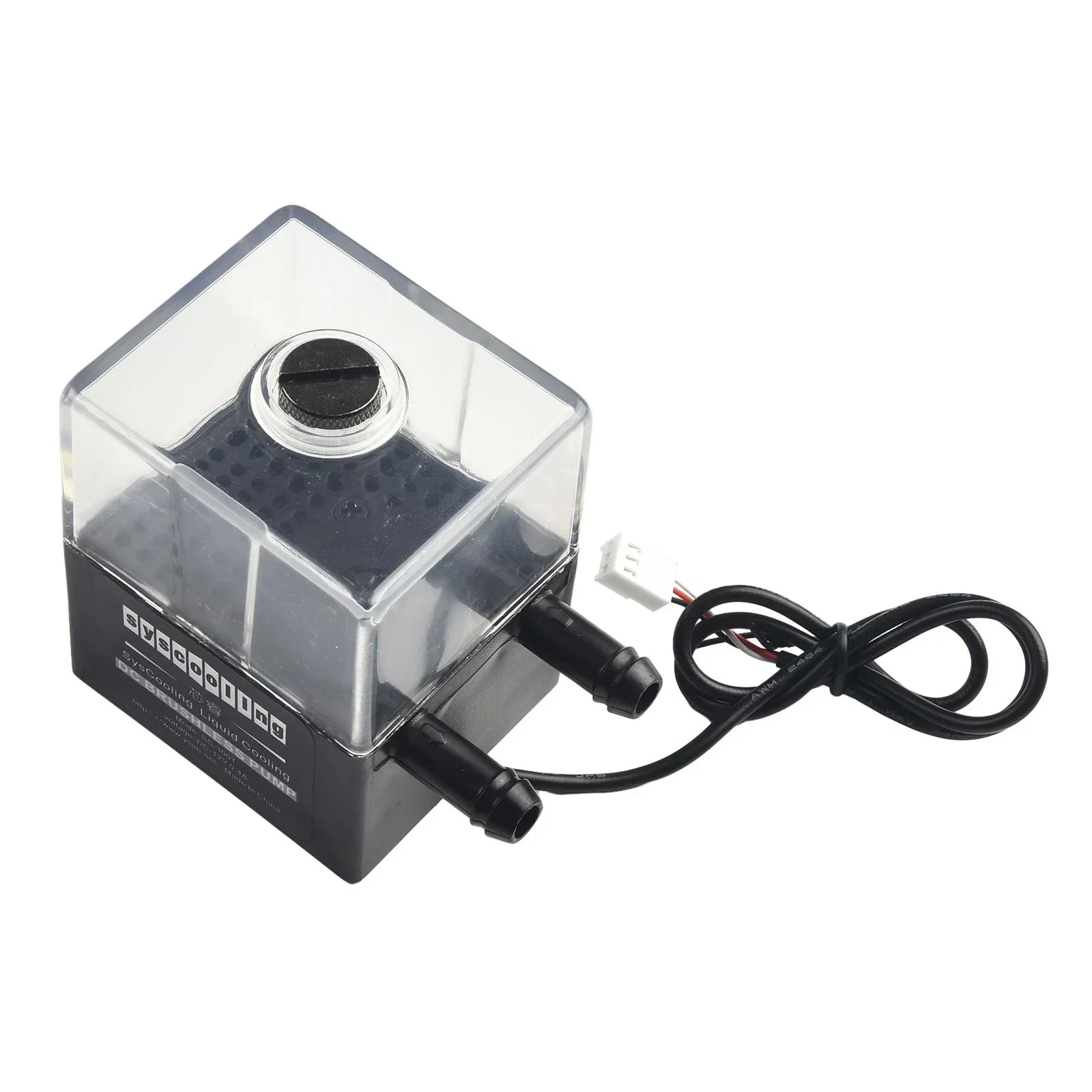 High Performance For PC CPU Liquid Cooling System SC300T DC 12V Water Pump Set with Rubber Shock Absorber Base