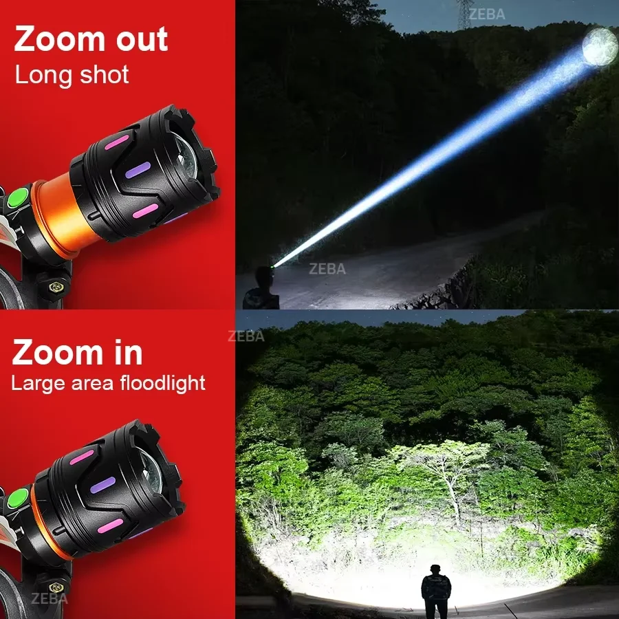 Linterna frontal LED de alta p - Fishing Headlamp reseña y precio