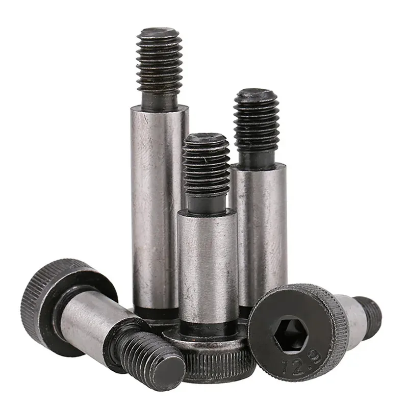 12.9 Grade Carbon Steel Hex Plug Screw Shoulder Equal Height Step Bolt M6 M6.5 M8 M10