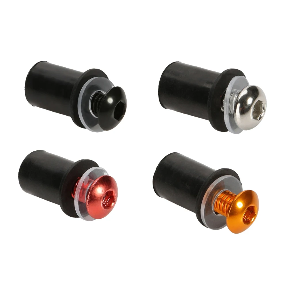 M5 de motocicleta de 10 piezas, Tuercas de pozo de goma métrica de 16mm,  capó de carenado anodizado, tuerca de parabrisas, Kit de tornillos -  AliExpress, image size:1001x1001