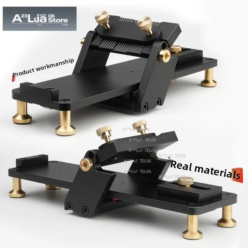 Aluminum Fixed Angle Sharpener Linear Rail Wood Chisel Honing Guide Sharpening Stone Holder