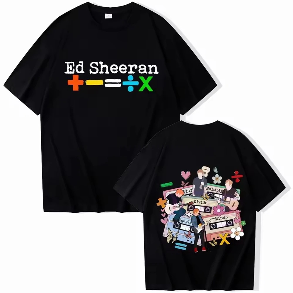 

Ed Sheeran Tour T-shirt Pour Hommes Nouveau Haut Pour Ladies Pajam Hommes Et Encolure À Manches Courtes Pull Imprimé 100 % Coton