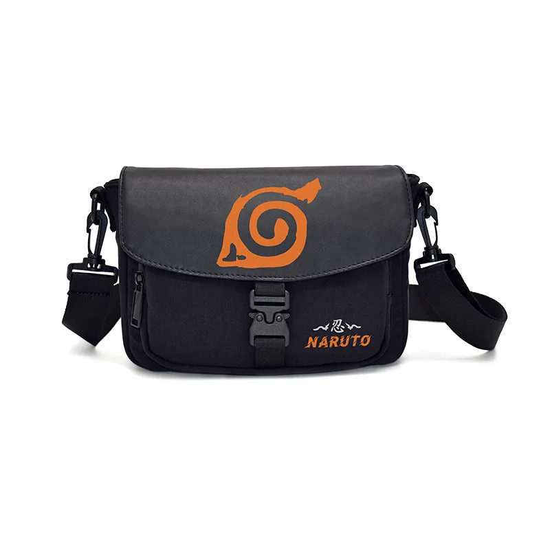 اليابانية أنيمي ناروتو وسيم الكرتون نمط قطري حقيبة كروس هدية صغيرة